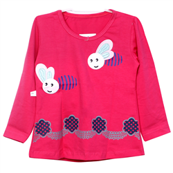 Bán Áo dài tay co giãn 4 chiều TA cho bé gái (1-5T)