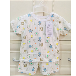 Bán Bộ quần áo cộc tay cotton giấy cài vai (1-5T)