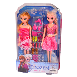 Bán Hộp búp bê Anna & Elsa kèm phụ kiện 101-1