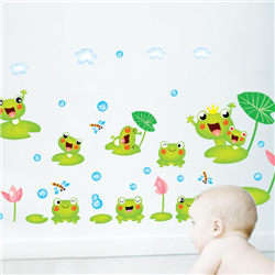 Bán Tranh dán tường ếch xanh M035