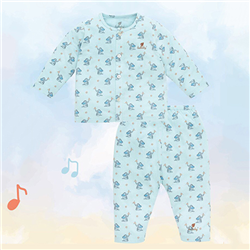 Bán Bộ cài giữa dài tay Lullaby NH601P (xanh in voi)