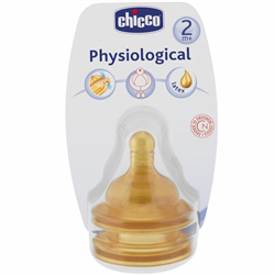 Bán Núm ty Chicco chống đầy hơi (cao su, 2M+)