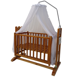 Bán Nôi điện Autoru (5 sao) bằng gỗ cao cấp 2 tầng tiện lợi