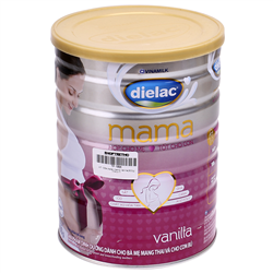 Bán Sữa bột Dielac Mama vị Vani hộp thiếc 900g