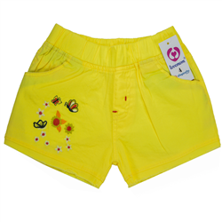 Bán Quần short Kaki bé gái Lovemom (màu vàng)