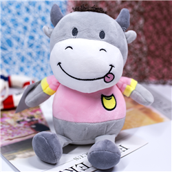 Bán Thú bông mềm chú bò kute M40