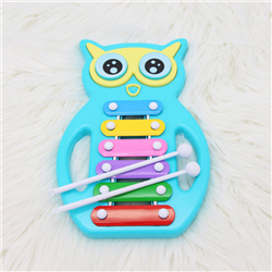Bán Đàn gõ Xylophone hình cú mèo Toys House 0820-TH-FF-0101-B (xanh)
