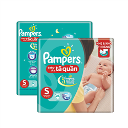 Bán Tã - Bỉm quần Pampers S24 (4-8kg)