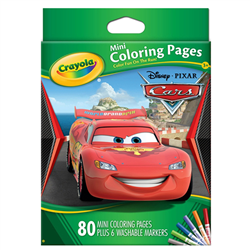 Bán Bộ bút giấy tô màu hình xe hơi Crayola (0450560008)