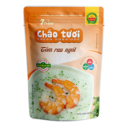 Bán Cháo tươi Cây Thị tôm, rau ngót 260g (7M+)