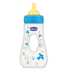 Bán Bình sữa tập uống Chicco núm cao su dòng chảy nhanh
