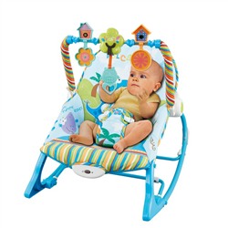 Bán Ghế rung bập bênh Konig Kids 63562 (có thanh đồ chơi)