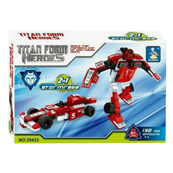 Bán Đồ chơi lắp ráp robot biến hình 2in1 Ausini No.22412 (132pcs)