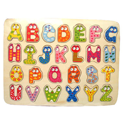 Bán Đồ chơi gỗ Toptoys - Bảng chữ cái tiếng anh (in hoa) 98158