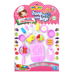 Bán Đồ chơi Antona No.255 - Cùng bé vào bếp (màu hồng)