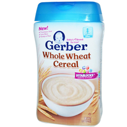 Bán Bột ăn dặm Gerber lúa mỳ Whole Wheat Cereal 227g