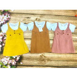 Bán Set váy áo phông cho bé gái (1-4T)