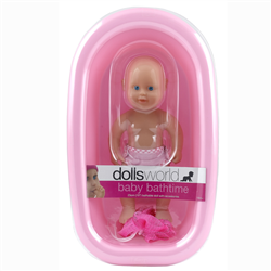Bán Búp bê đồ chơi Dolls World - Bé yêu tắm mát