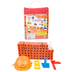 Bán Đồ chơi túi gạch xây nhà HT7883