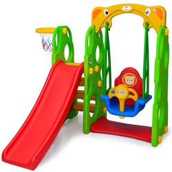 Bán Cầu trượt xích đu 4 in 1 VBC-CHD-101