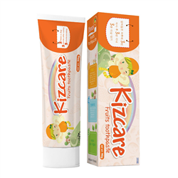 Bán Kem đánh răng trẻ em Kizcare Fruits 90g (hương trái cây)