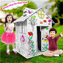 Bán Nhà lắp ghép và tô màu - Những nàng tiên phép thuật