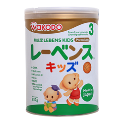 Bán Sữa Wakodo Lebens Kid số 3 - 850g