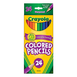 Bán Bút chì 24 màu dạng dài - Crayola 6840245038