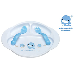 Bán Bộ set khay ăn + đĩa muỗng ku 3013