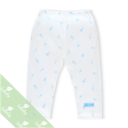 Bán Quần dài đáp đũng Lullaby NH03-19 in hình bình sữa (xanh)