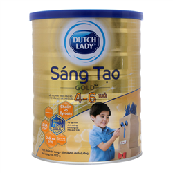 Bán Sữa Dutch Lady Sáng Tạo Gold 900g (4-6 tuổi)