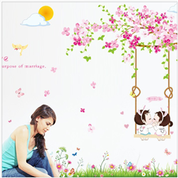 Bán Tranh dán tường công viên tuổi thơ M0065