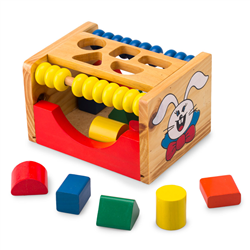 Bán Đồ chơi hộp thả hình con thỏ Edugames GA654