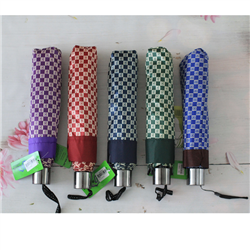 Bán Ô gấp cầm tay in chữ 0600 (nhiều màu)
