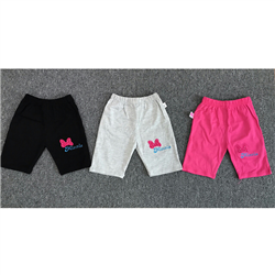Bán Quần legging lửng bé gái thêu hình (1-5T)
