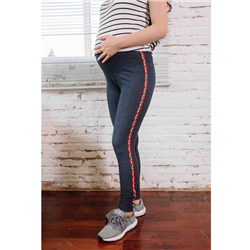 Bán Quần bầu legging dài phối viền Emum