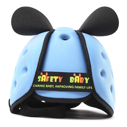 Bán Mũ cho bé tập đi Safety Baby (Xanh Lơ)