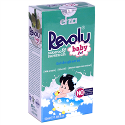 Bán Gel tắm gội trẻ em Revolu Baby (50ml)