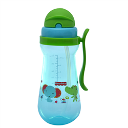 Bán Bình nước ống hút silicone Fisher Price 360ml