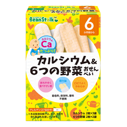 Bán Bánh gạo ăn dặm Beanstalk canxi và 6 loại rau củ (20g)