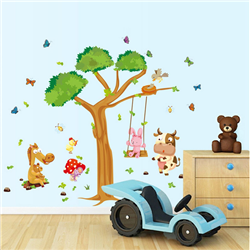 Bán Tranh dán tường thú vui đùa M0095