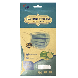 Bán Khẩu trang y tế 4 lớp cao cấp Gold Mask Trường Dương hương tinh dầu chanh sả (10c/túi)