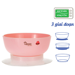 Bán Bát ăn dặm chống đổ 3 giai đoạn Upass cỡ nhỏ