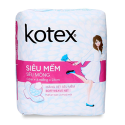 Bán Băng vệ sinh ban ngày Kotex siêu mỏng 23CM (8 miếng)