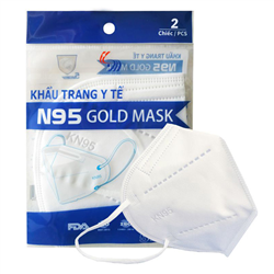 Bán Khẩu trang y tế N95 Gold Mask Trường Dương (2c/túi)