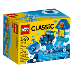 Bán Bộ lắp ráp Lego Classic 10706 (Xanh da trời)