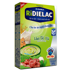 Bán Bột ăn dặm Ridielac heo cải bó xôi (200g)