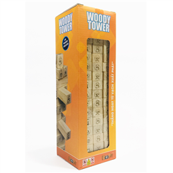 Bán Trò chơi rút gỗ Woody WD777 in mặt cười (48 thanh)