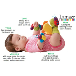 Bán Hộp quà lục lạc đeo tay, chân Lamaze cho bé