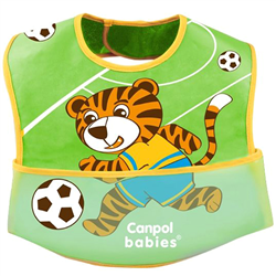 Bán Yếm ăn cho bé Canpol cotton hình cầu thủ